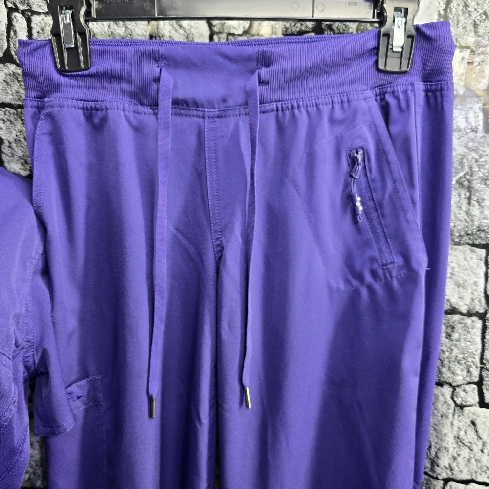 Ava Therese XS Purple Scrub Set - Picture 5 of 12